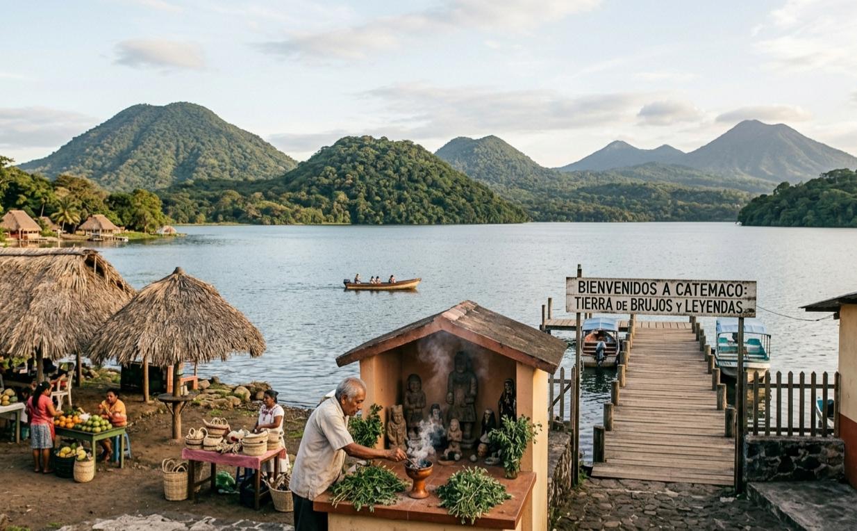 Laguna de Catemaco Veracruz